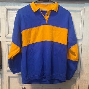 Blue and Yellow Rugby Shirt